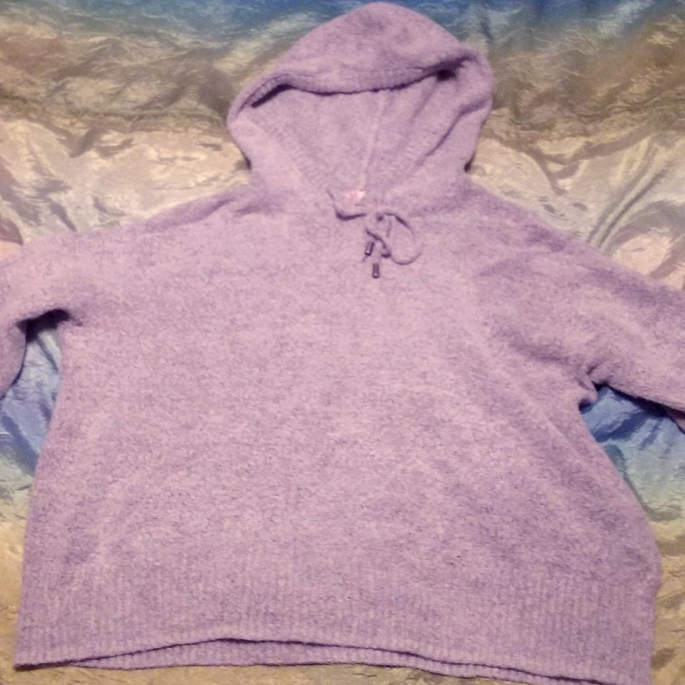 Cropped Grey Hoodie